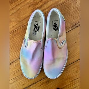 COPY - Tie dye vans slip ons woman’s size 11